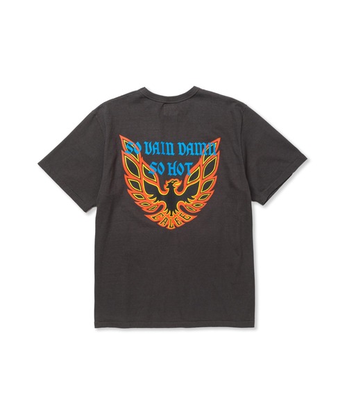CALEE（キャリー）の「BINDER NECK WING LOGO VINTAGE TEE ＜NATURALLY PAINT DESIGN＞（Tシャツ/カットソー・メンズ・ホワイト/チャコールグレー/グリーン/ライトパープル・X-LARGE/MEDIUM/LARGE/SMALL/XX-LARGE）」の3枚目の写真