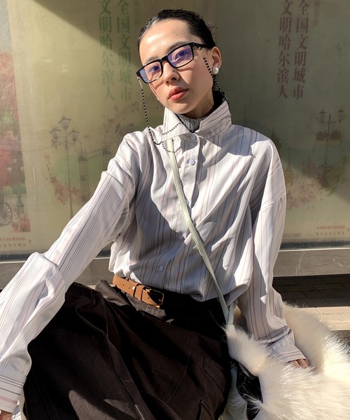 chuclla（チュクラ）の「【LONSLAN】2WAY リバーシブル ファー Bigトート CHLONA24a006（トートバッグ・レディース・アイボリー・FREE）」の13枚目の写真