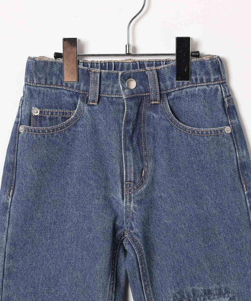 LEPSIM（レプシィム）の「【KIDS】ダメージ加工デニム　148839（デニムパンツ・キッズ・ブルー/ケミカルウォッシュ・140/120）」の13枚目の写真