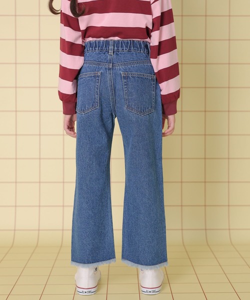 LEPSIM（レプシィム）の「【KIDS】ダメージ加工デニム　148839（デニムパンツ・キッズ・ブルー/ケミカルウォッシュ・140/120）」の6枚目の写真