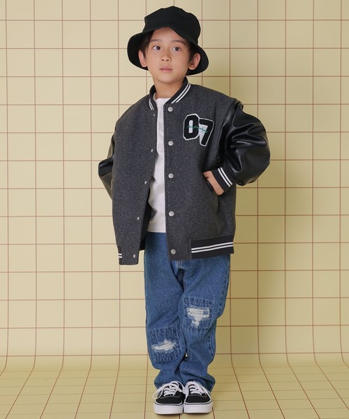 LEPSIM（レプシィム）の「【KIDS】ダメージ加工デニム　148839（デニムパンツ・キッズ・ブルー/ケミカルウォッシュ・140/120）」の11枚目の写真