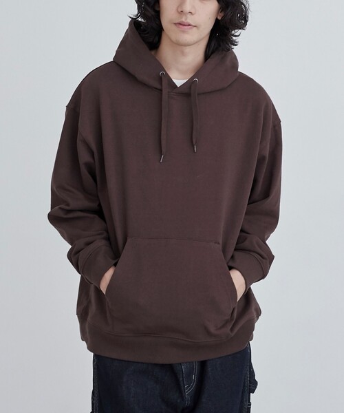 coen（コーエン）の「【そうコレ！】【WELLTECT】スウェットパーカー（WEB限定カラー）（パーカー・メンズ・ダークグレー/ホワイト/ブラック/ダークグリーン/ダークブラウン・M/L/XL）」の4枚目の写真