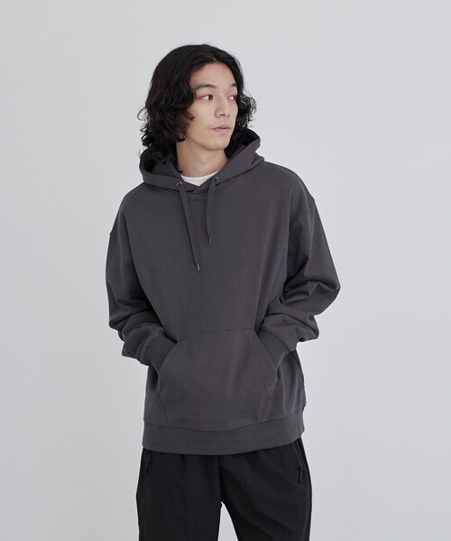 coen（コーエン）の「【そうコレ！】【WELLTECT】スウェットパーカー（WEB限定カラー）（パーカー・メンズ・ダークグレー/ホワイト/ブラック/ダークグリーン/ダークブラウン・M/L/XL）」の6枚目の写真