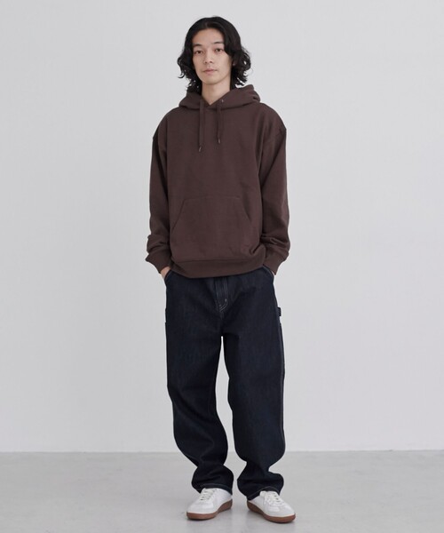 coen（コーエン）の「【そうコレ！】【WELLTECT】スウェットパーカー（WEB限定カラー）（パーカー・メンズ・ダークグレー/ホワイト/ブラック/ダークグリーン/ダークブラウン・M/L/XL）」の11枚目の写真