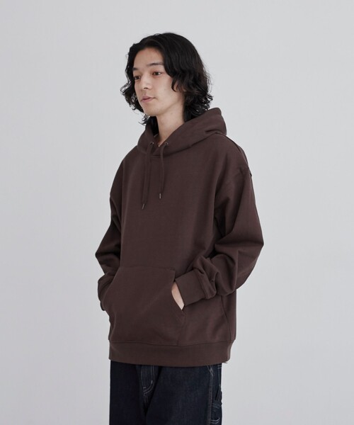 coen（コーエン）の「【そうコレ！】【WELLTECT】スウェットパーカー（WEB限定カラー）（パーカー・メンズ・ダークグレー/ホワイト/ブラック/ダークグリーン/ダークブラウン・M/L/XL）」の12枚目の写真