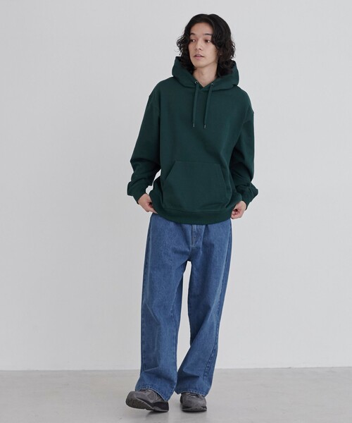 coen（コーエン）の「【そうコレ！】【WELLTECT】スウェットパーカー（WEB限定カラー）（パーカー・メンズ・ダークグレー/ホワイト/ブラック/ダークグリーン/ダークブラウン・M/L/XL）」の16枚目の写真