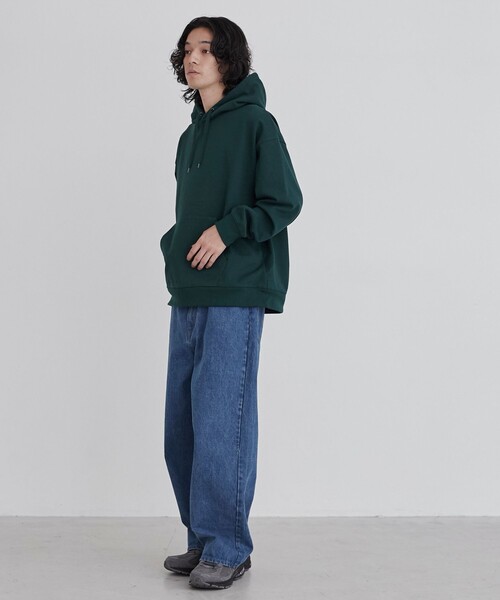 coen（コーエン）の「【そうコレ！】【WELLTECT】スウェットパーカー（WEB限定カラー）（パーカー・メンズ・ダークグレー/ホワイト/ブラック/ダークグリーン/ダークブラウン・M/L/XL）」の18枚目の写真