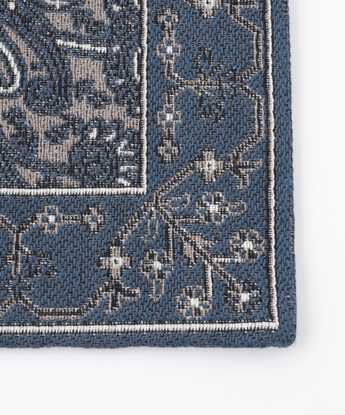 journal standard Furniture (ジャーナルスタンダードファニチャー)の「PAISLEY MAT 50X120 ペイズリーマット(ラグ/マット・レディース・ブラウン/ネイビー・FREE)」の6枚目の写真