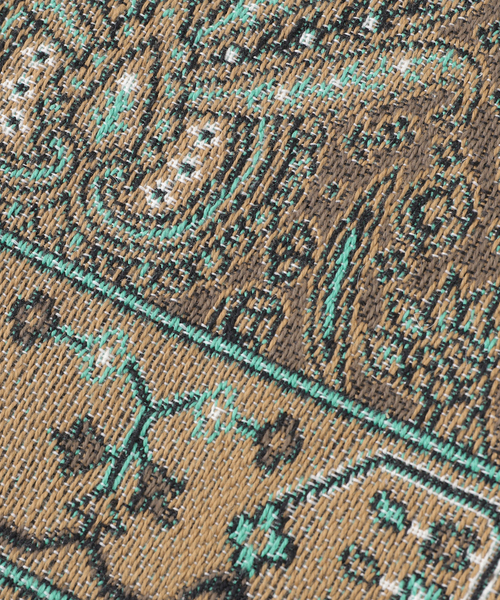 journal standard Furniture (ジャーナルスタンダードファニチャー)の「PAISLEY MAT 50X120 ペイズリーマット(ラグ/マット・レディース・ブラウン/ネイビー・FREE)」の8枚目の写真