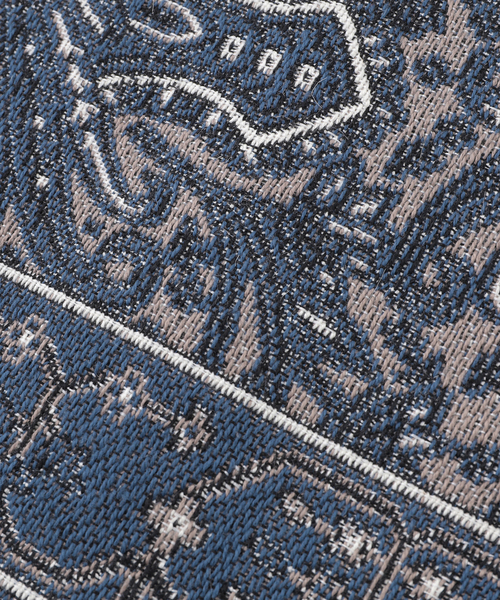 journal standard Furniture (ジャーナルスタンダードファニチャー)の「PAISLEY MAT 50X120 ペイズリーマット(ラグ/マット・レディース・ブラウン/ネイビー・FREE)」の9枚目の写真