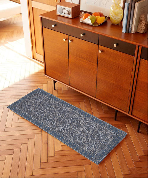 journal standard Furniture (ジャーナルスタンダードファニチャー)の「PAISLEY MAT 50X120 ペイズリーマット(ラグ/マット・レディース・ブラウン/ネイビー・FREE)」の13枚目の写真