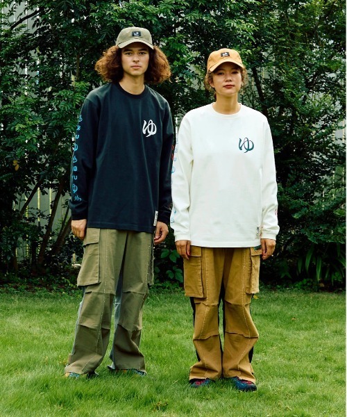 go slow caravan（ゴースローキャラバン）の「超ヘビーUSA/C 銭湯温泉ロングスリーブ TEE（Tシャツ/カットソー・メンズ・ブラック/ホワイト・X-LARGE/LARGE/MEDIUM）」の19枚目の写真