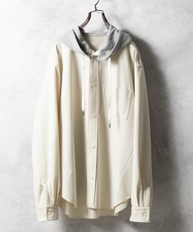 NUMBER (N)INE | WARM CLOTH CLASSIC HOODIE SHIRT / ウォームクロス クラシック フーディー シャツ(シャツ/ブラウス)