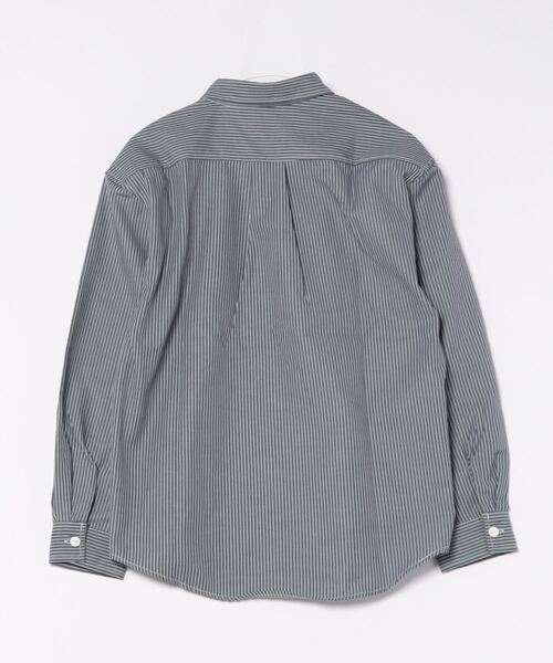 CORISCO（コリスコ）の「ヒッコリーシシュウシャツ(M1)（シャツ/ブラウス・メンズ・ブラック/ネイビー・MEDIUM/LARGE/X-LARGE）」の3枚目の写真