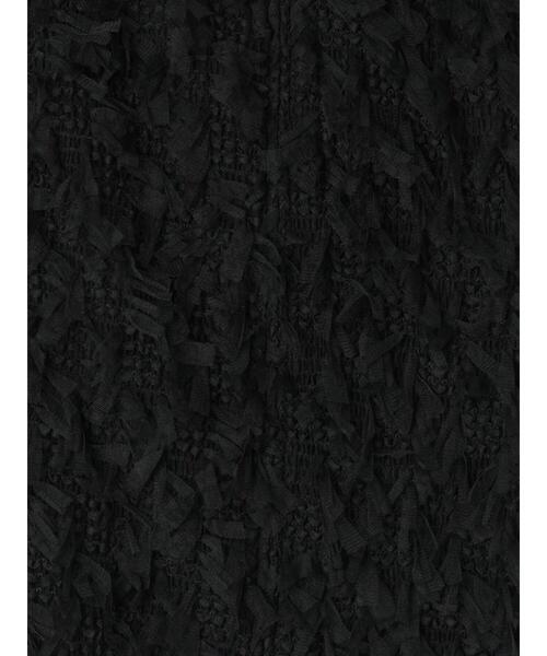 Te chichi（テチチ）の「【Atelier Noir】フリンジチュールタイトロングスカート（セットアップ可）（スカート・レディース・ブラック・F）」の7枚目の写真