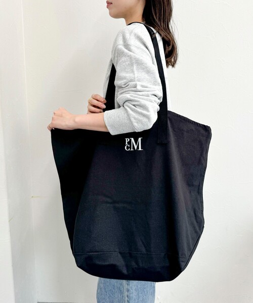 PARROTT CANVAS(パロットキャンバス)の「【PARROTT CANVAS/パロットキャンバス】 PCMキャンバストートバック(トートバッグ・レディース・キナリ/ブラック・FREE)」の1枚目の写真