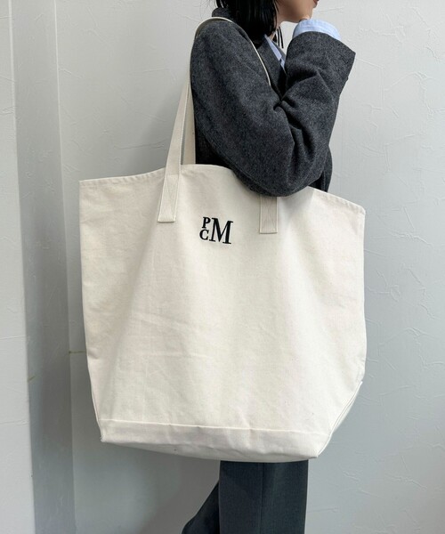PARROTT CANVAS(パロットキャンバス)の「【PARROTT CANVAS/パロットキャンバス】 PCMキャンバストートバック(トートバッグ・レディース・キナリ/ブラック・FREE)」の5枚目の写真