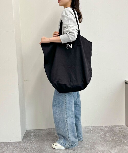 PARROTT CANVAS(パロットキャンバス)の「【PARROTT CANVAS/パロットキャンバス】 PCMキャンバストートバック(トートバッグ・レディース・キナリ/ブラック・FREE)」の6枚目の写真