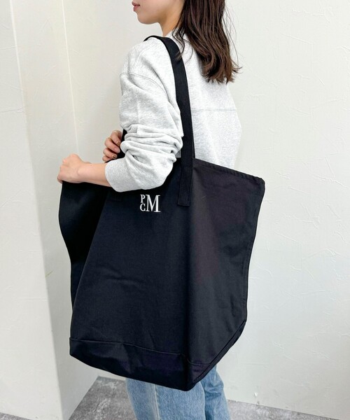 PARROTT CANVAS(パロットキャンバス)の「【PARROTT CANVAS/パロットキャンバス】 PCMキャンバストートバック(トートバッグ・レディース・キナリ/ブラック・FREE)」の7枚目の写真