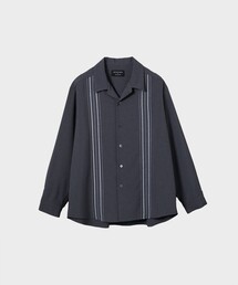 UNITED TOKYO | スモッキング刺繍シャツ L/S(シャツ/ブラウス)