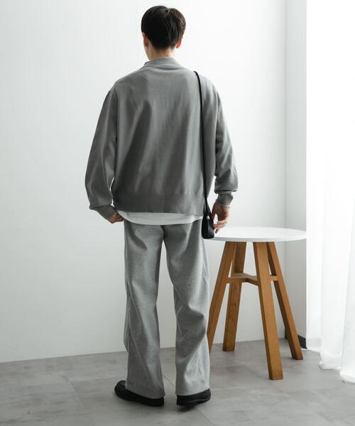 SENSE OF PLACE by URBAN RESEARCH(センスオブプレイスバイアーバンリサーチ)の「『ユニセックス』『洗濯可』ストレッチシャツカーディガン(ニット/セーター・メンズ・グレー/ライトブルー/イエロー/ブラウン・MEDIUM/LARGE)」の11枚目の写真