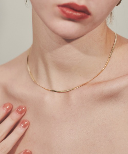 simple snake necklace / シンプルスネークネックレス