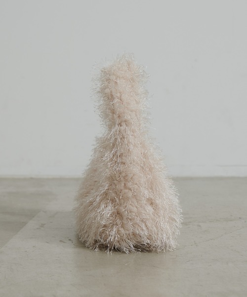 CIAOPANIC TYPY（チャオパニックティピー）の「ワンハンドルフリンジボアBAG（トートバッグ・レディース・グレー/レッド/オフホワイト/ベージュ・ONE SIZE）」の17枚目の写真