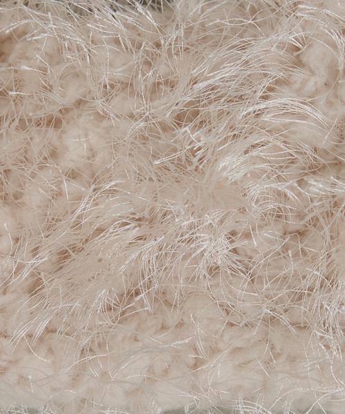 CIAOPANIC TYPY（チャオパニックティピー）の「ワンハンドルフリンジボアBAG（トートバッグ・レディース・グレー/レッド/オフホワイト/ベージュ・ONE SIZE）」の13枚目の写真