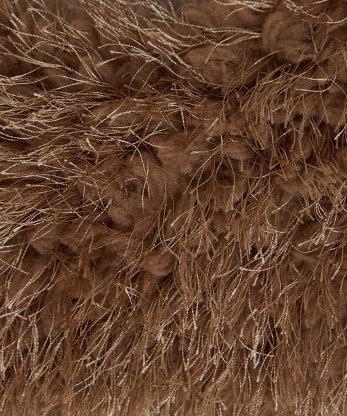 CIAOPANIC TYPY（チャオパニックティピー）の「ワンハンドルフリンジボアBAG（トートバッグ・レディース・グレー/レッド/オフホワイト/ベージュ・ONE SIZE）」の6枚目の写真