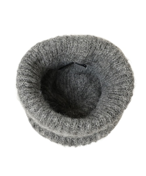 14+(イチヨンプラス)の「モヘア ニットビーニー / Mohair Ski Knit Beanie(ニットキャップ/ビーニー・レディース・グリーン/ブラック/ブルー/ピンク/グレー・FREE)」の8枚目の写真