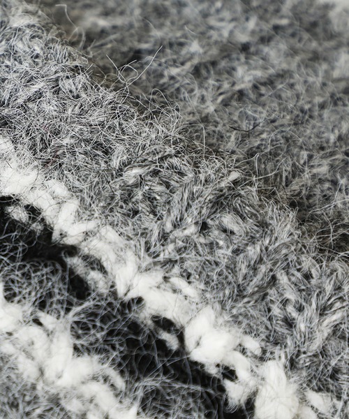 14+(イチヨンプラス)の「モヘア ニットビーニー / Mohair Ski Knit Beanie(ニットキャップ/ビーニー・レディース・グリーン/ブラック/ブルー/ピンク/グレー・FREE)」の12枚目の写真