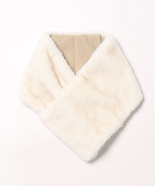 ROPE'（ロペ）の「【LIMONTA】Thin Down リバーシブルマフラー（マフラー・レディース・グレー/オフホワイト・FREE）」の14枚目の写真