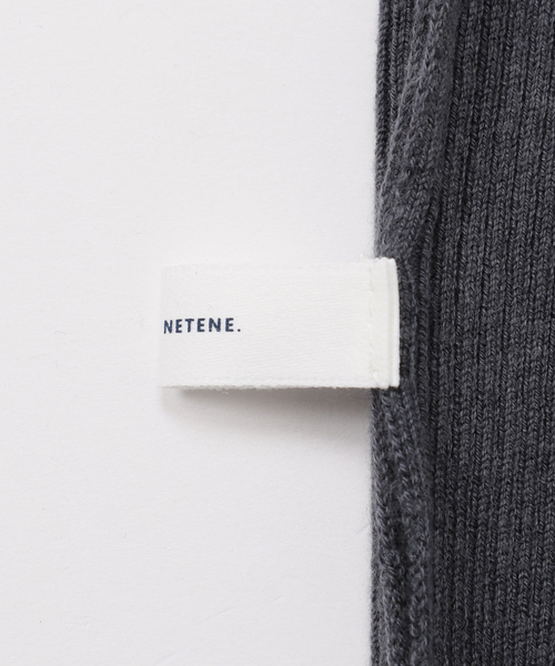 EMILYWEEK × NETENE. オープンバックリブタンク