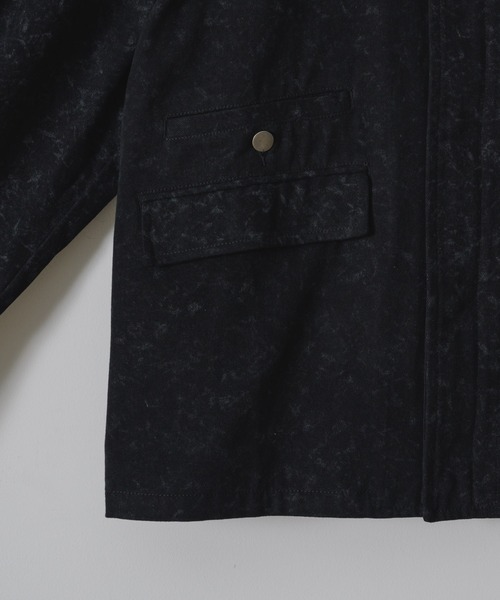 Casper John ブリーチツイルフライトブルゾン Mサイズ Casper John ブルゾン アウター Bleach twill flight blouson