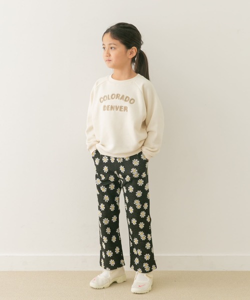 セール】『親子リンク』パイル刺繍ロゴスウェット(KIDS