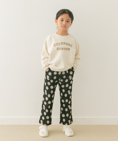 セール】『親子リンク』パイル刺繍ロゴスウェット(KIDS