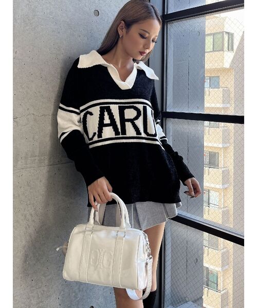 GYDA（ジェイダ）の「ボックスプリーツスカートライクショートパンツ（スカート・レディース・グレー/ブラック・FREE）」の10枚目の写真