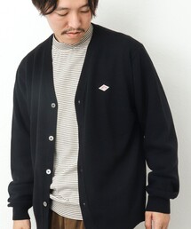 【DANTON/ダントン】ラムウール Vネックカーディガン 24AW