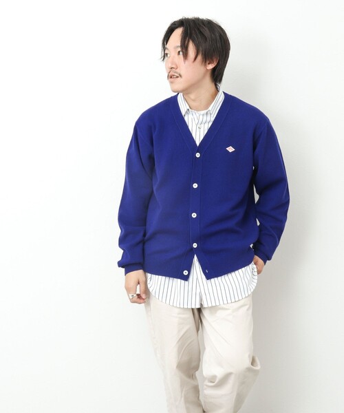 DANTON(ダントン)の「【DANTON/ダントン】ラムウール Vネックカーディガン 24AW(カーディガン/ボレロ・メンズ・ブルー/ブラック/グリーン・42/40/38)」の19枚目の写真