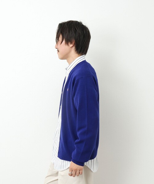 DANTON(ダントン)の「【DANTON/ダントン】ラムウール Vネックカーディガン 24AW(カーディガン/ボレロ・メンズ・ブルー/ブラック/グリーン・42/40/38)」の20枚目の写真