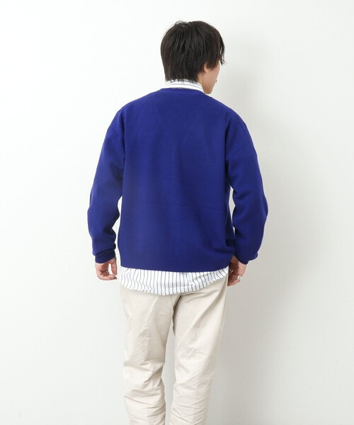 DANTON(ダントン)の「【DANTON/ダントン】ラムウール Vネックカーディガン 24AW(カーディガン/ボレロ・メンズ・ブルー/ブラック/グリーン・42/40/38)」の21枚目の写真