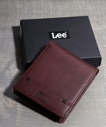 Lee | Lee/リー レザー ステッチ クロスワックスコード 2つ折りウォレット 二つ折り財布(財布)