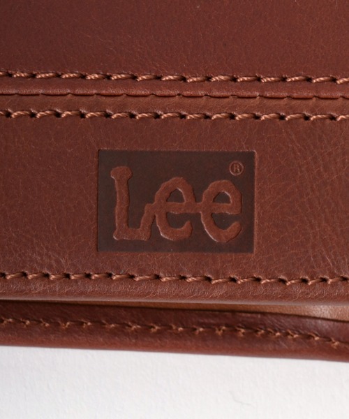 Lee（リー）の「Lee/リー レザー ステッチ クロスワックスコード 2つ折りウォレット 二つ折り財布（財布・メンズ・ダークブラウン/ブラウン/ブラック・FREE）」の15枚目の写真