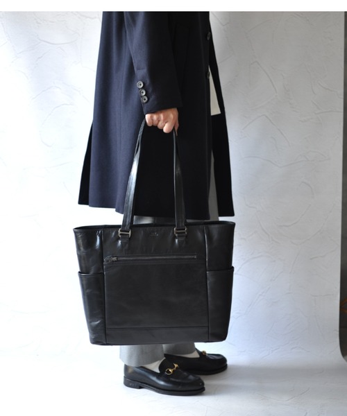 【NOBLE】オイルレザー トートバッグ SKB-NB04