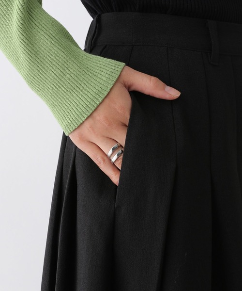 LEPSIM(レプシィム)の「プリーツスカート 243841(スカート・レディース・グレー/ブラック・FREE)」の19枚目の写真