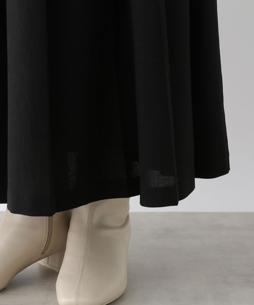 LEPSIM(レプシィム)の「プリーツスカート 243841(スカート・レディース・グレー/ブラック・FREE)」の20枚目の写真