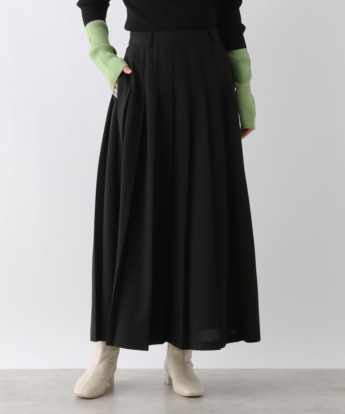 LEPSIM(レプシィム)の「プリーツスカート 243841(スカート・レディース・グレー/ブラック・FREE)」の3枚目の写真