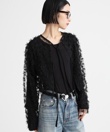 【VIOLETTEROOM】＜別注＞2WAYレースカーディガン