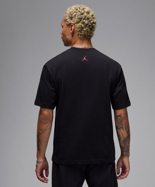 JORDAN BRAND(ジョーダンブランド)の「JORDAN BRAND M J BRND BR SNKR PCH SS CRW / ジョーダン ブランド ジョーダン BRND BR スニーカー パッチ クルー S/S Tシャツ / NIKE 【SP】(Tシャツ/カットソー・メンズ・ブラック/ホワイト・S/M/L/XL/XXL)」の8枚目の写真