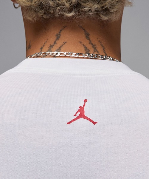 JORDAN BRAND(ジョーダンブランド)の「JORDAN BRAND M J BRND BR SNKR PCH SS CRW / ジョーダン ブランド ジョーダン BRND BR スニーカー パッチ クルー S/S Tシャツ / NIKE 【SP】(Tシャツ/カットソー・メンズ・ブラック/ホワイト・S/M/L/XL/XXL)」の16枚目の写真